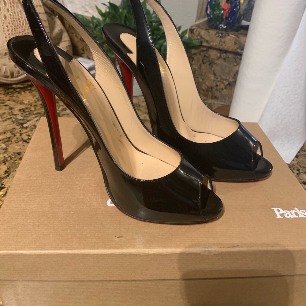 Christian Louboutin heels.